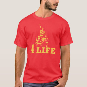 Camiseta A vida 2 do grevista 4 tomou partido t-shirt