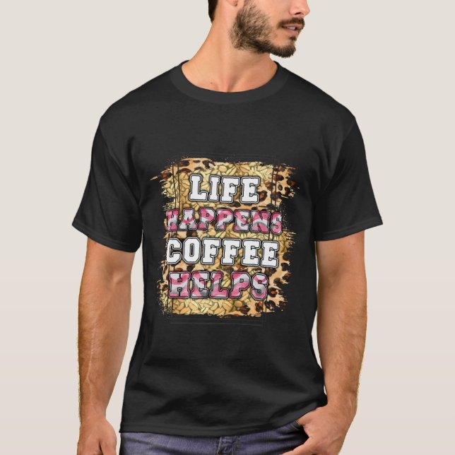 Camiseta A Vida Acontece Café Ajuda (Frente)