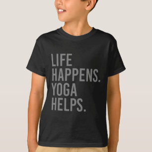 Camiseta A Vida Acontece Yoga Ajuda _15