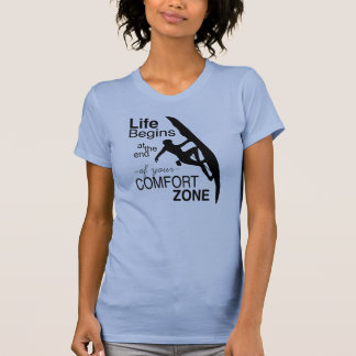 Camiseta A vida começa no fim da sua zona de conforto
