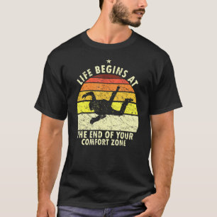 Camiseta A Vida Começa no Fim da Sua Zona de Conforto Skydi