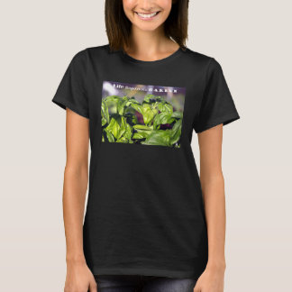 Camiseta A Vida Começou Em Um Jardim