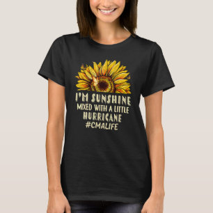 Camiseta A Vida Da Cma É Um Sol Misturado Com Um Pequeno Fu