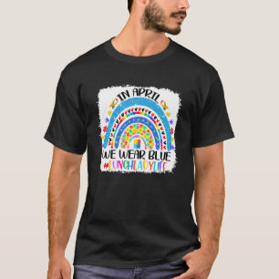 Camiseta A Vida da Senhora do almoço em abril Vestimos Auti