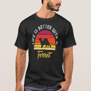 Camiseta A Vida Da Vintagem Retroativa É Melhor Com Um Furã