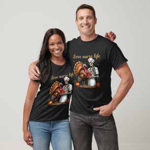 Camiseta A Vida das Enfermeiras do Amor Celebra a sua Paixã