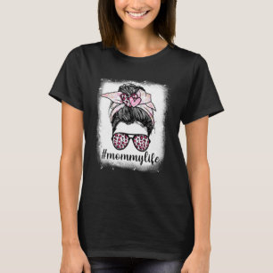 Camiseta A vida das Mamães do dia das mães ensombra o nojo-