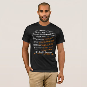 Camiseta A Vida De Acordo Com O Traidor Corrompido.........