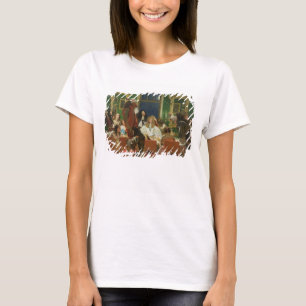 Camiseta A vida de Buckingham, 1853-55 (óleo nas canvas) (