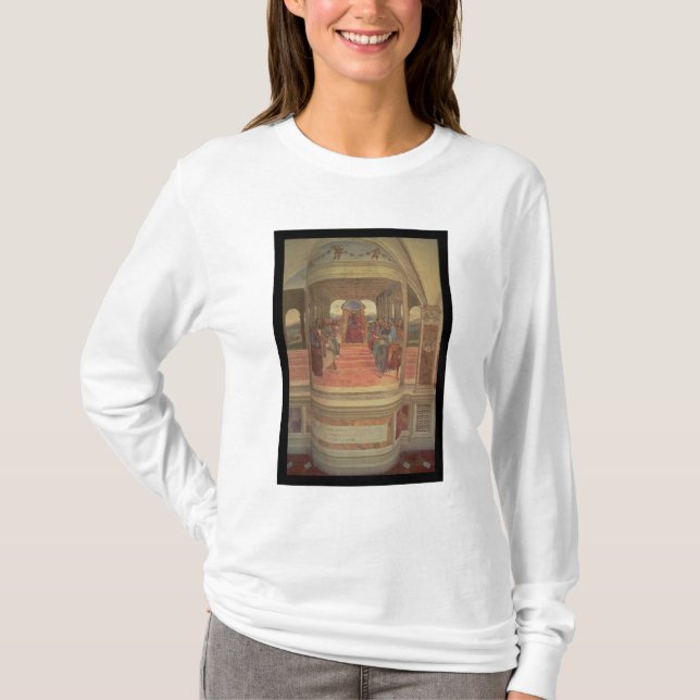 Camiseta A vida de St. Benedict (fresco) (detalhe) (Frente)