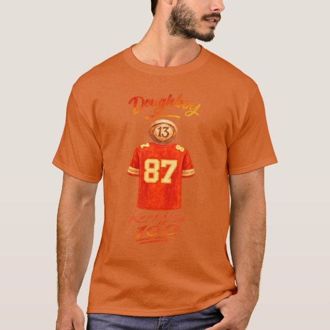 Camiseta A Vida de um Doughboy Mantendo a Realidade (Frente)