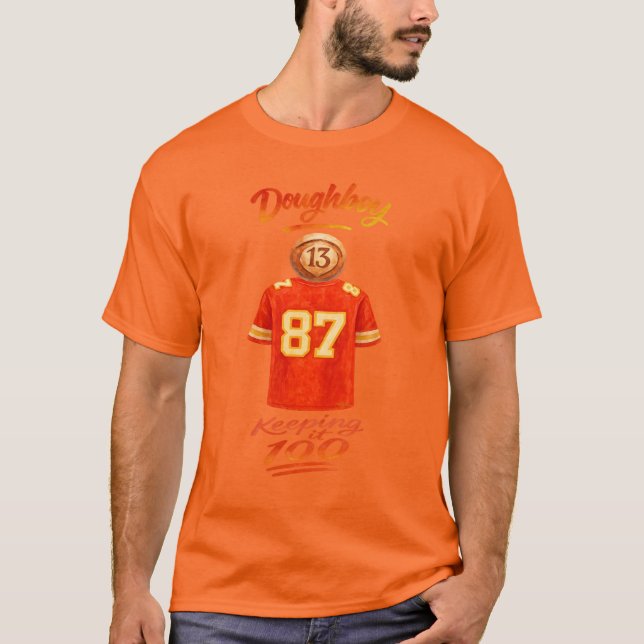 Camiseta A Vida de um Doughboy Mantendo a Realidade (Frente)