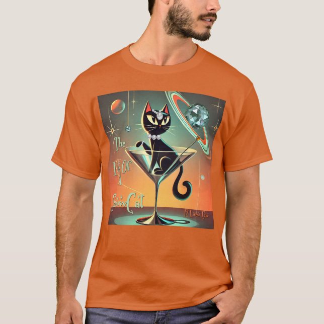 Camiseta A Vida De Um Gato De Moça (Frente)