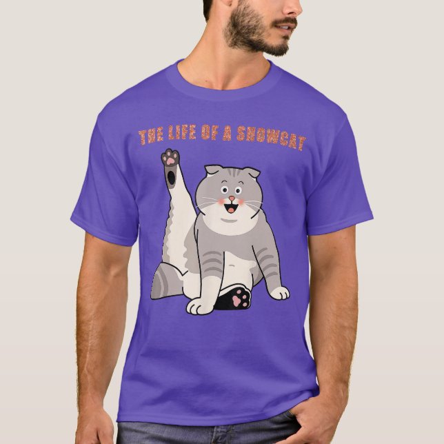 Camiseta A Vida de uma Namorada de Showcat (Frente)