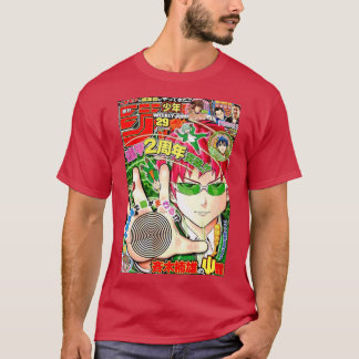 Camiseta A Vida Desastrosa De Saiki K Poster