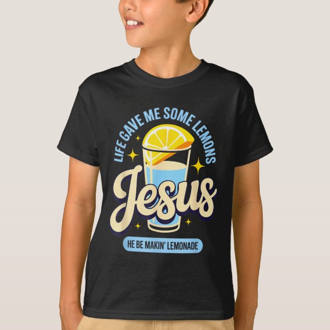 Camiseta A Vida Deu Alguns Limões Jesus (Frente)