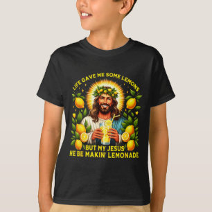 Camiseta A Vida Deu Limões Jesus Limonada
