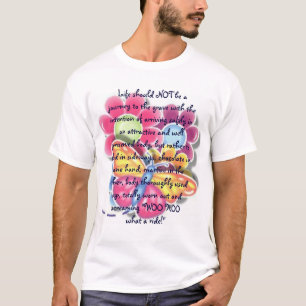 Camiseta a vida deve ser…