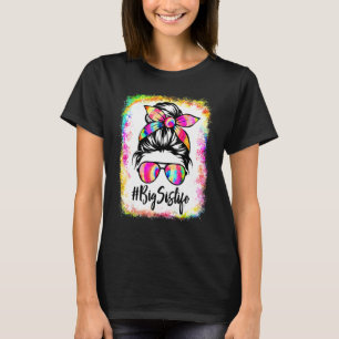 Camiseta A vida do Big Sis Maluco Tie Dye da mãe D
