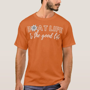 Camiseta A vida do boi é a boa vida do Barco Lover Idea