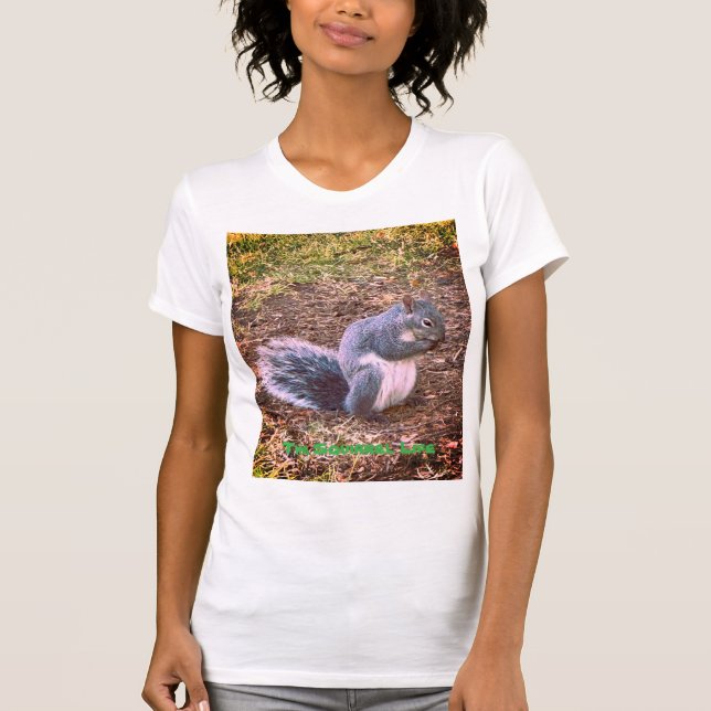 Camiseta A Vida do Esquilo (Frente)