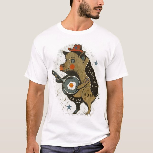 Camiseta A vida do porco (Frente)