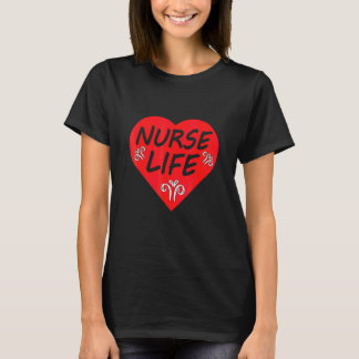 Camiseta A Vida Dos Enfermeiros Orgulhosos Citação De Enfer
