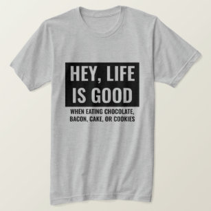Camiseta A vida é animadora e inspiradora