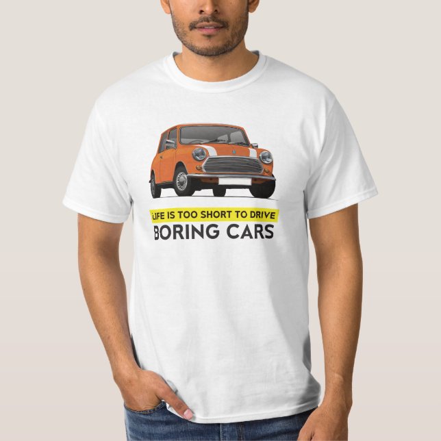 Camiseta A vida é - Austin mini - customizável demasiado (Frente)