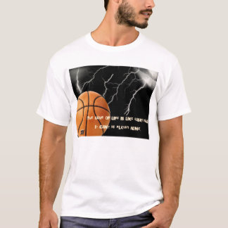 Camiseta A vida é basquetebol