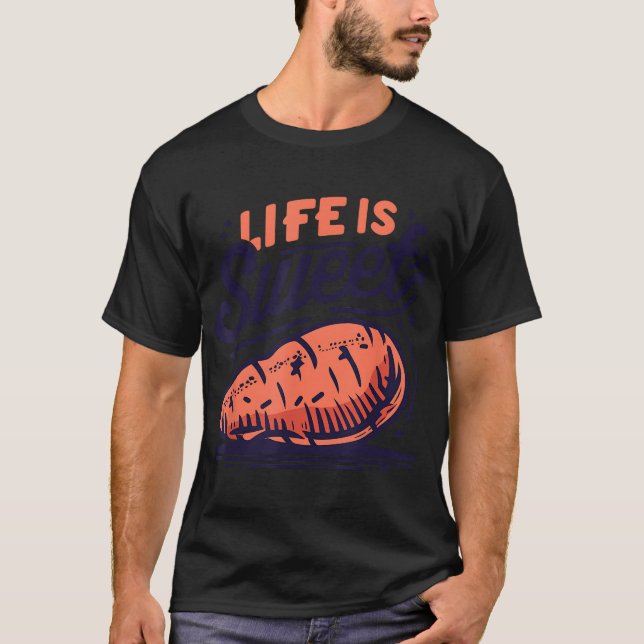 Camiseta A Vida É Batata Doce (Frente)
