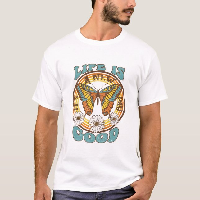 Camiseta A Vida é Boa  (Frente)