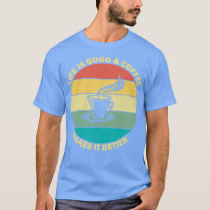 Camiseta A Vida É Boa E A Infecção Torna-A Mais Engraçada.