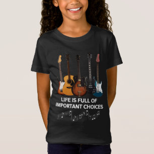 Camiseta A Vida É Cheio De Escolhas Importantes Ao Lover Do