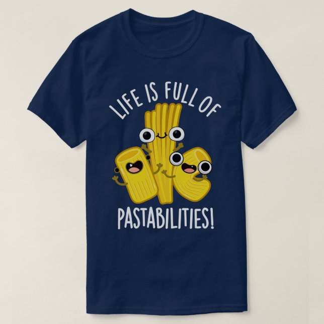 Camiseta A Vida É Cheio De Pastagens Engraçadas. (Frente do Design)