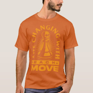 Camiseta A Vida É Como Um Jogo De Xadrez