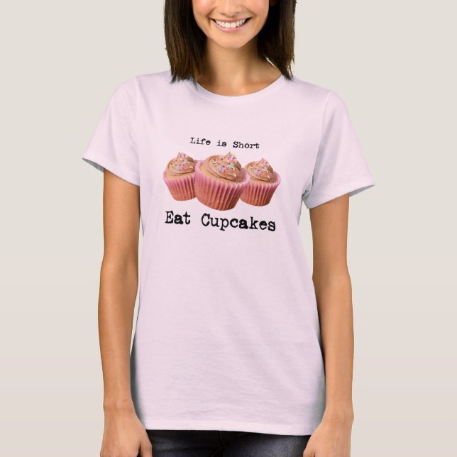 Camiseta A vida é curta (Frente)