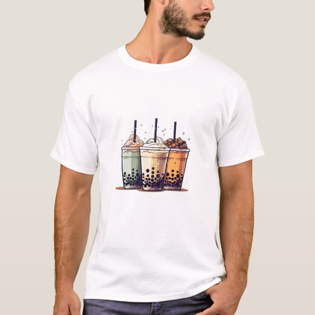 Camiseta A vida é curta, beba a boba (Frente)