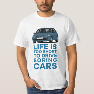 Camiseta A vida é curta demais para dirigir carros chatos P