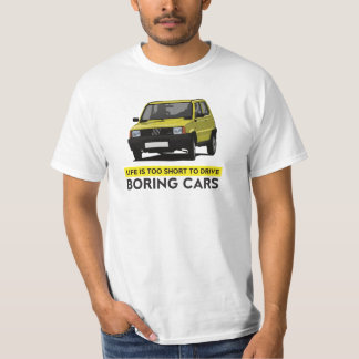 Camiseta A vida é curta demais para dirigir carros entedian