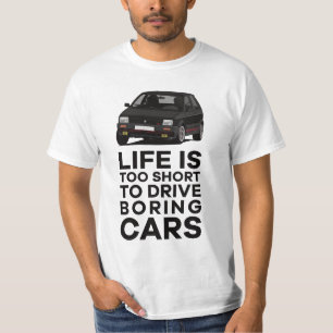 Camiseta A vida é curta demais para dirigir - S Ibiza T-Shi