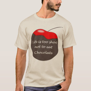 Camiseta A vida é curta demais para não comer cochilo