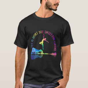 Camiseta A Vida É Curta Mas Doce Para Certas Músicas De Vio
