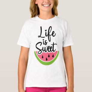 Camiseta A vida é doce