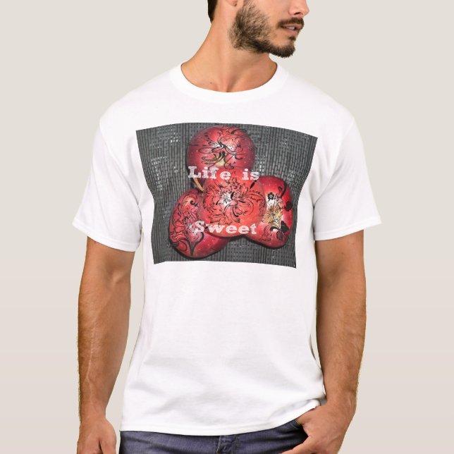 Camiseta A vida é doce (Frente)