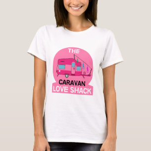 Camiseta A Vida É Doce Na Caravana Engraçada Oferece Viagem
