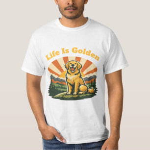 Camiseta A Vida é Dourada