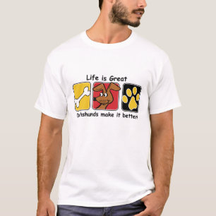 Camiseta A vida é Excelente - Os diálogos tornam-na melhor