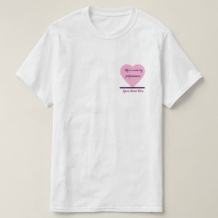 Camiseta A vida é feita pelo desempenho   edição de Forma d