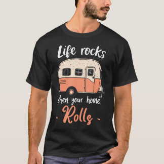 Camiseta A Vida é Incrível Quando Sua Casa Rola Férias de C
